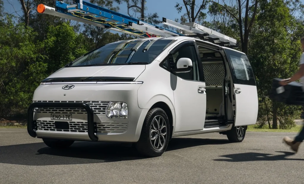 Hyundai Staria Load work van for tradies in New Zealand