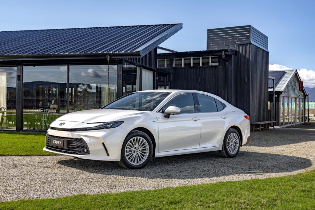 Toyota Camry Hybrid for long-distance driving in New Zealand nz
