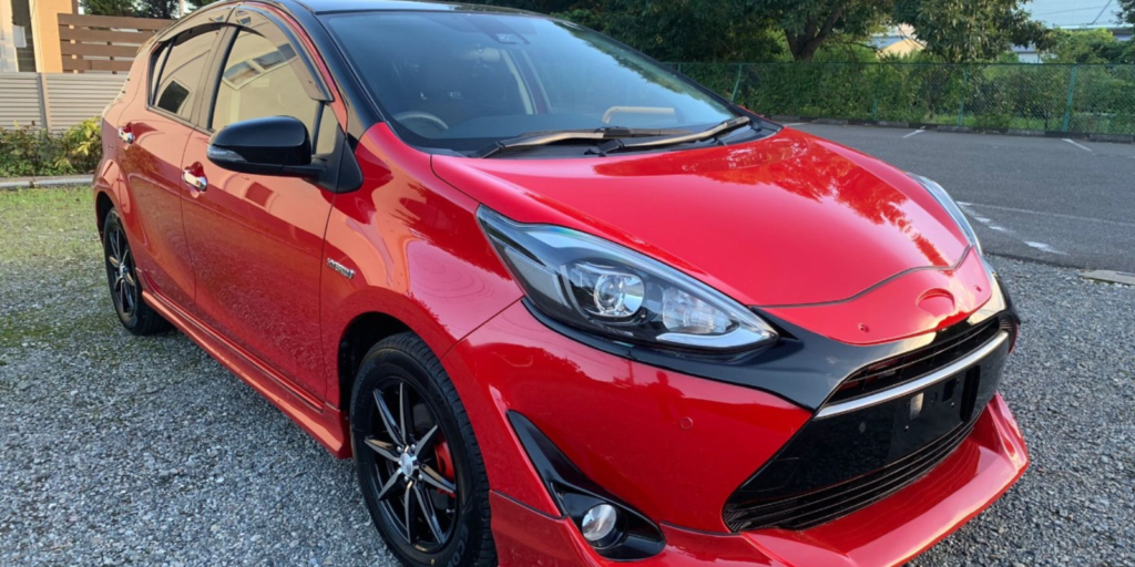 Toyota Aqua Hybrid used import finance NZ
