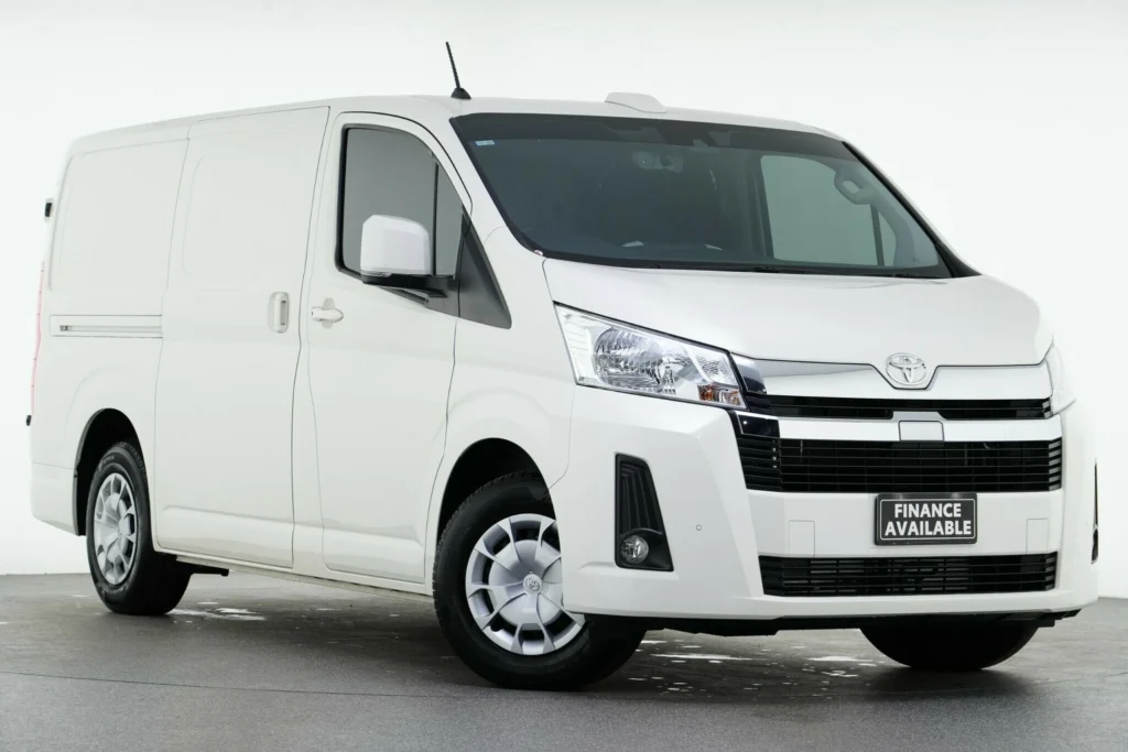Toyota Hiace work van for tradies in New Zealand